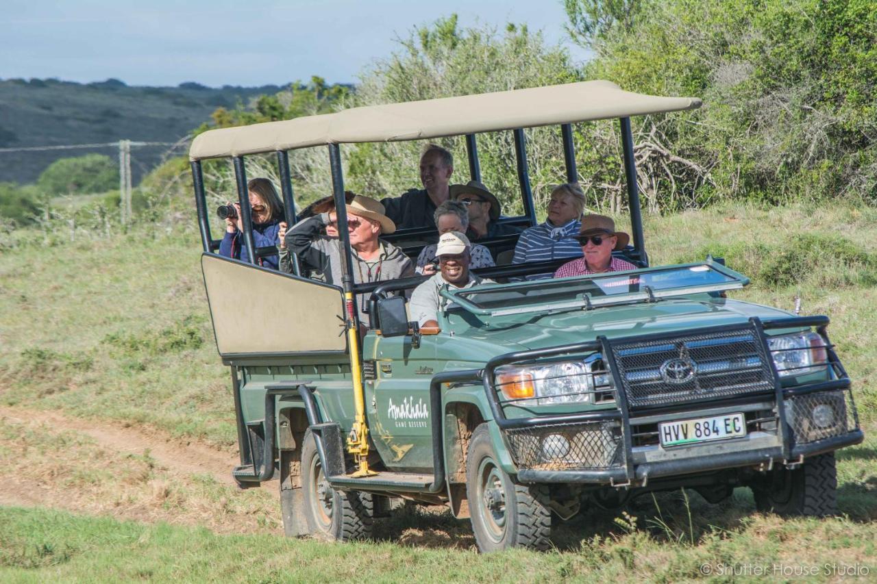 Safari Lodge - Amakhala viltreservat Exteriör bild